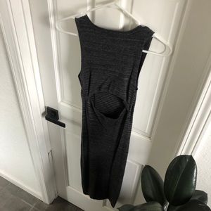 Open-back Midi Dress